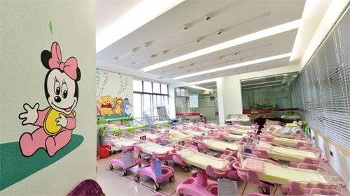 柳州伴月灣母嬰會(huì )所育嬰室