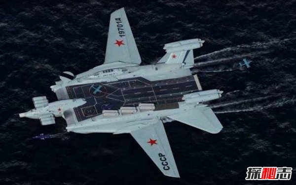 里海怪物地效飛行器,超低空飛行雷達都探測不到