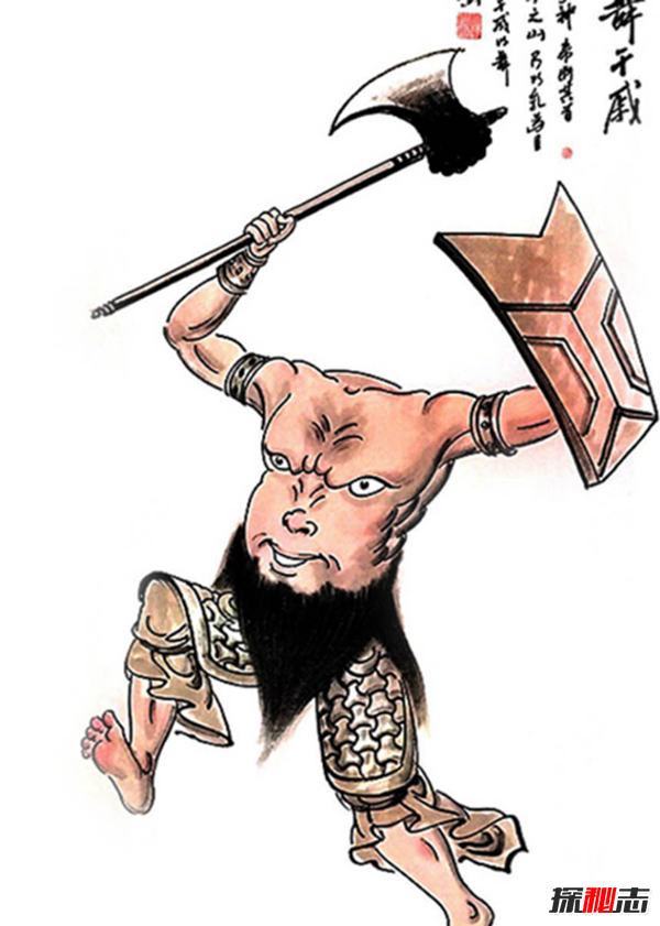 上古十大魔神之一刑天,刑天為什么沒(méi)有頭(同黃帝大戰被砍下)