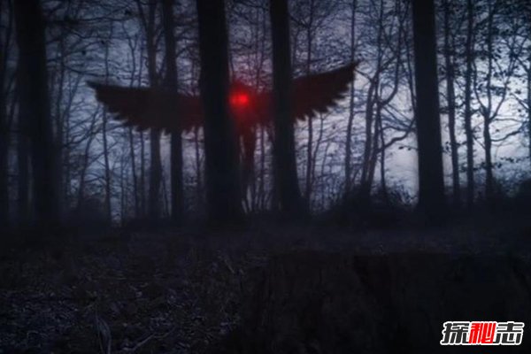 天蛾人出現中國