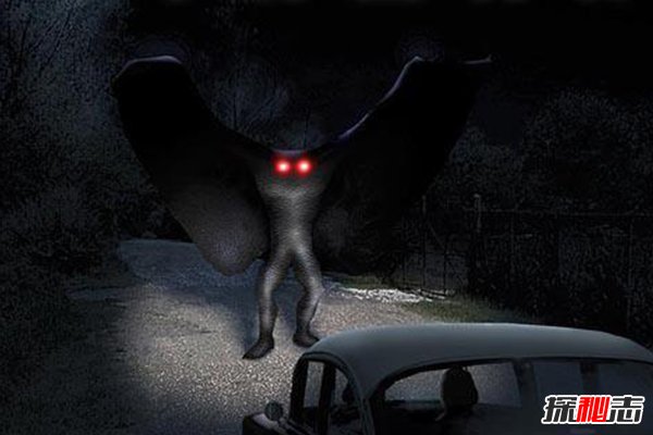 天蛾人出現中國