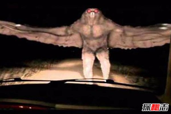 天蛾人出現中國