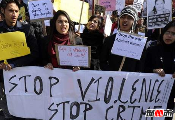 世界強奸案最多的10個(gè)國家 印度排第五,第一每年有50萬(wàn)起