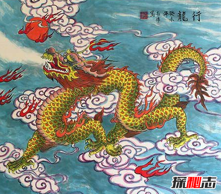 飛機上拍到真龍，真龍現身征兆著(zhù)什么?