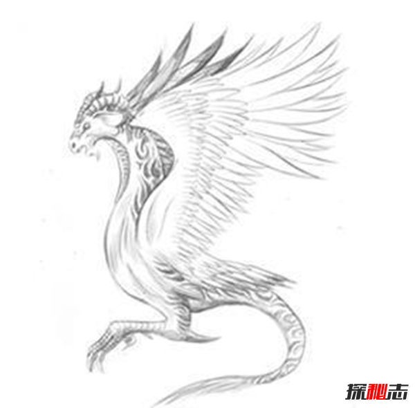 古代神獸商羊,一足鳥(niǎo)伴水而生招大雨(水祥吉兆)